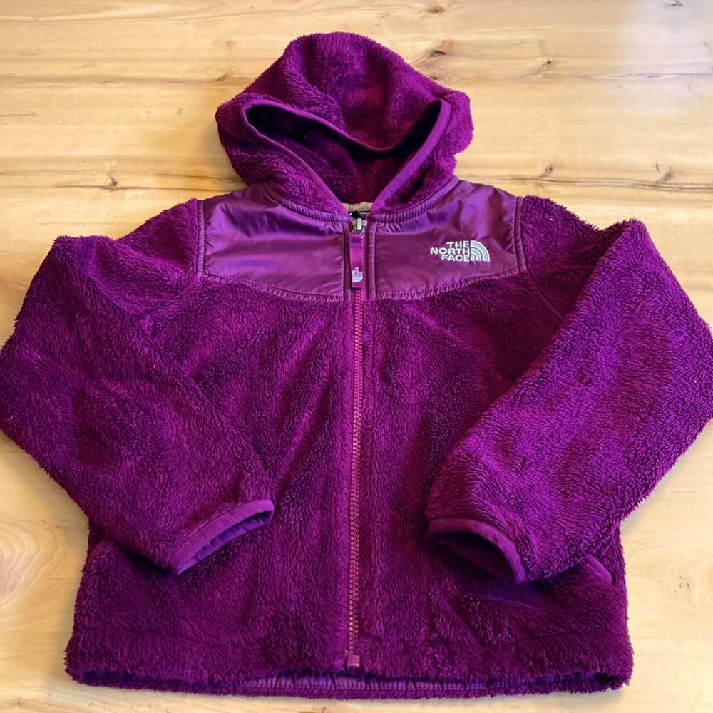Little girl North Face OSO hoodie
